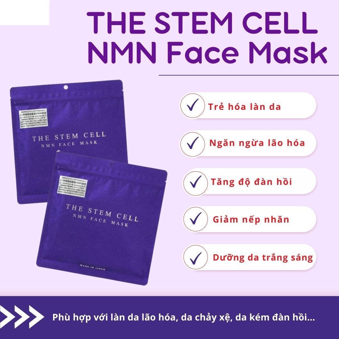 Mặt Nạ Chống Lão Hoá The Stem Cell NMN Face Mask - VT Glamour