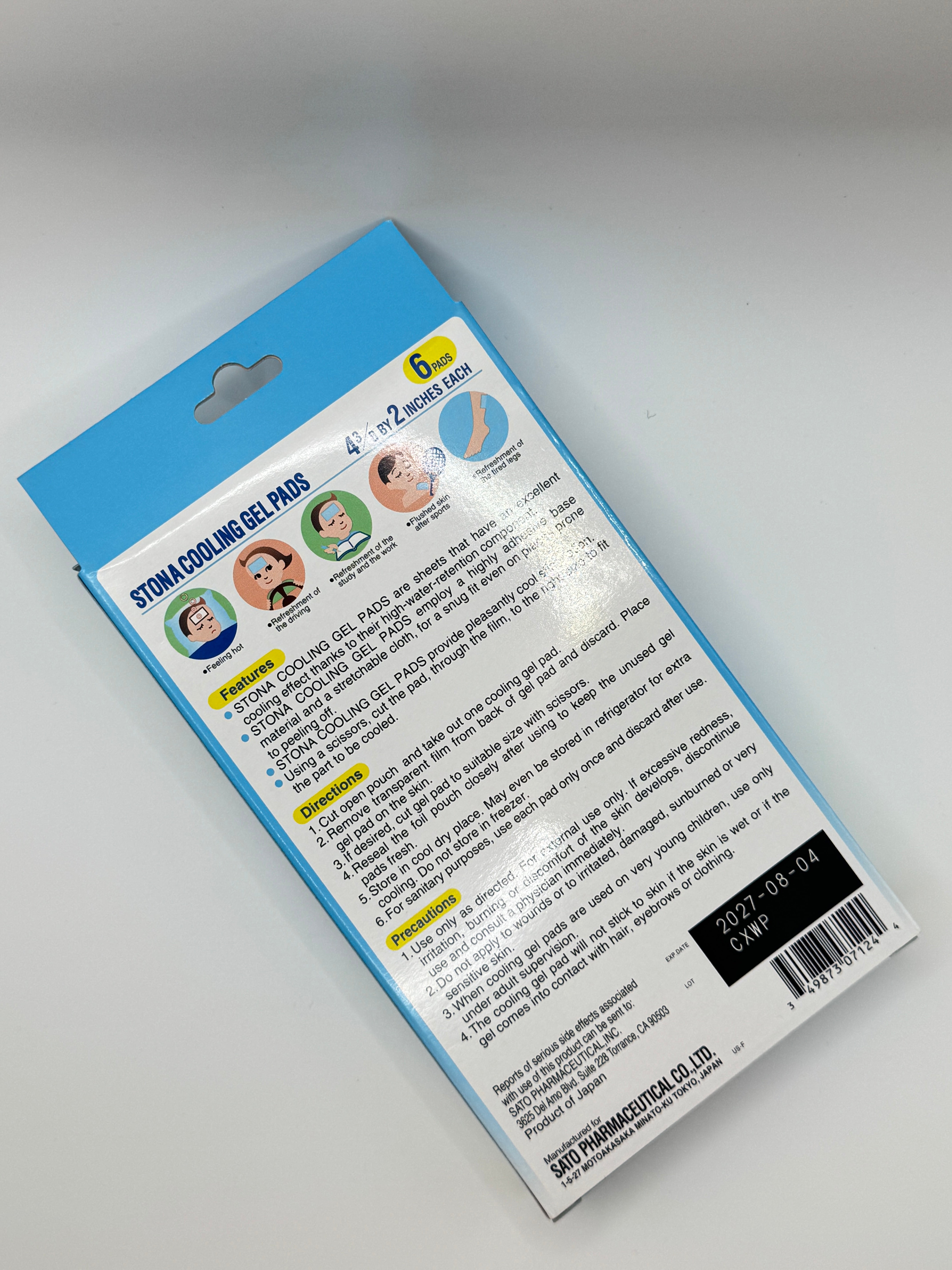 STONA Cooling Gel Pads – Giải Nhiệt Nhanh, Dịu Mát Tức Thì - VT Glamour