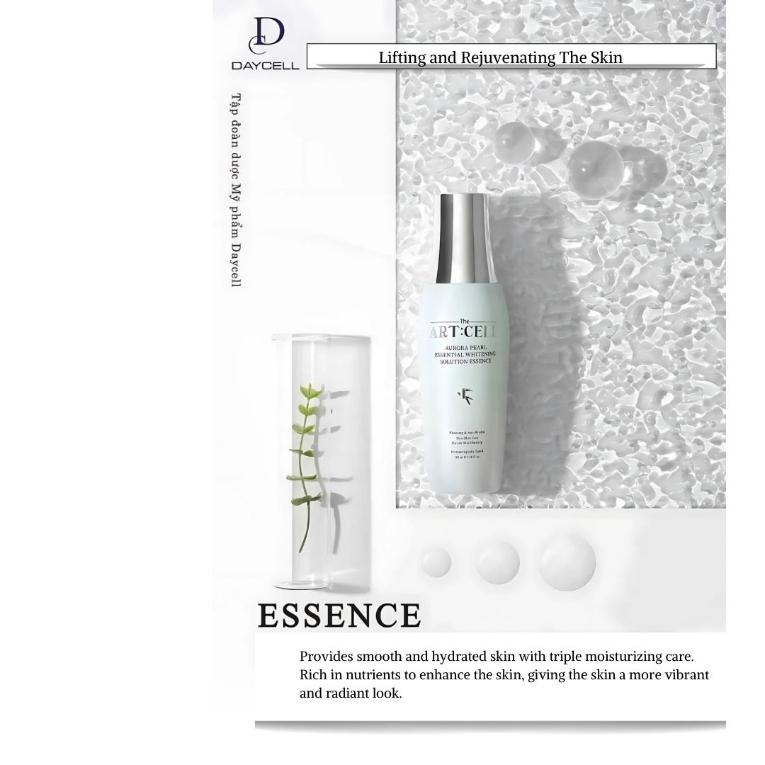 ARTCELL PEARL ESSENTIAL WHITENING SOLUTION ESSENCE - VT Glamour