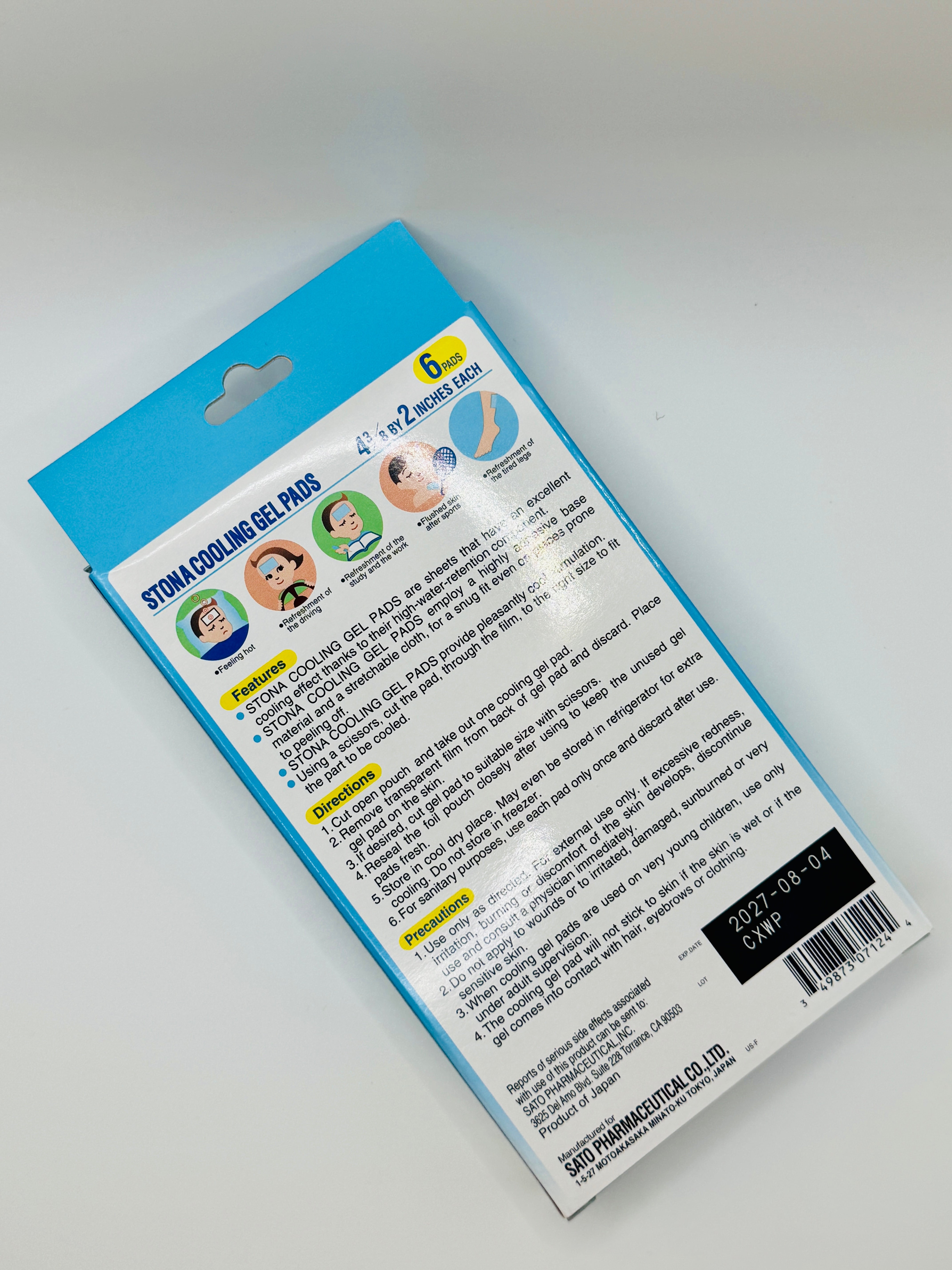 STONA Cooling Gel Pads – Giải Nhiệt Nhanh, Dịu Mát Tức Thì - VT Glamour