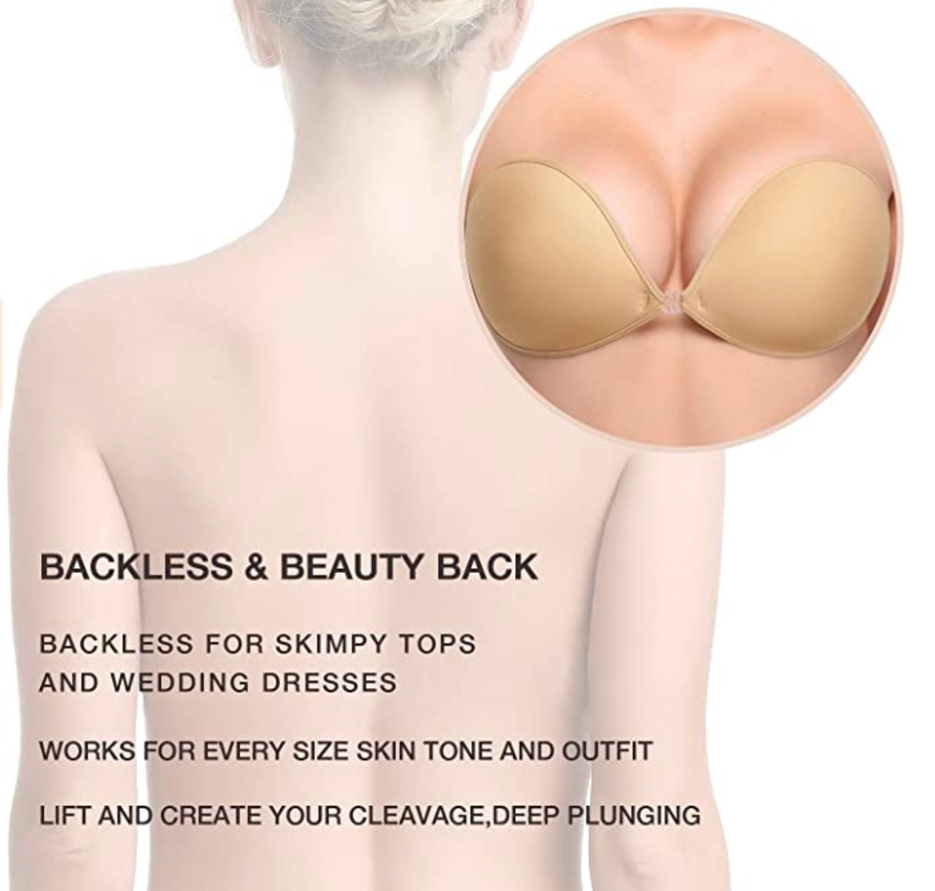 Strapless Sticky Bra ( 1 PAIR) - VT Glamour