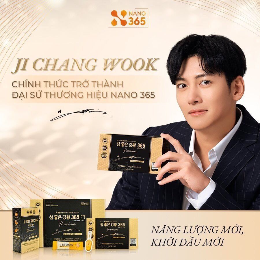 Thạch Nghệ Nano Curcumin 365 Premium ( 2023 ) Ji Chang Wook Version - VT Glamour