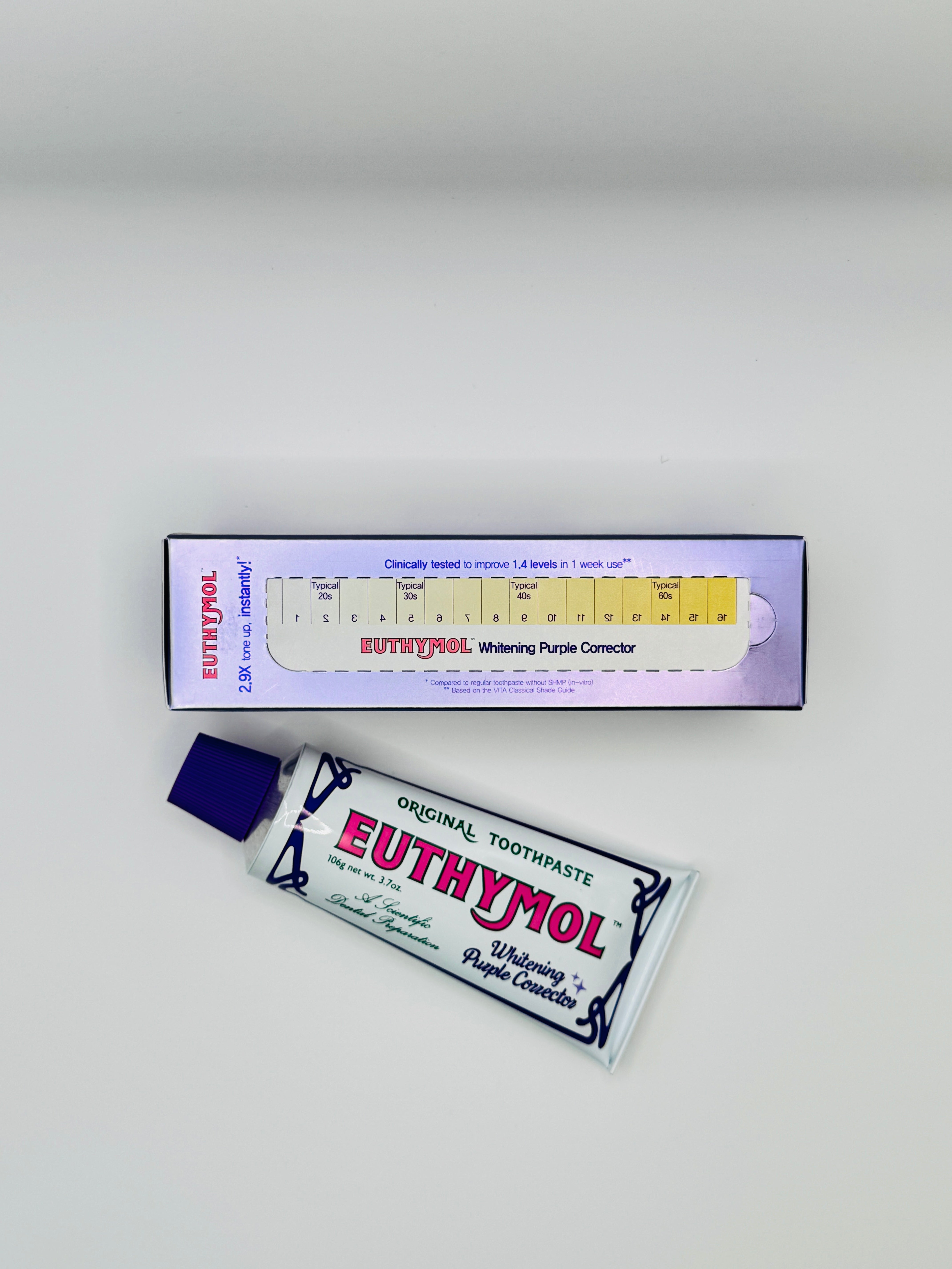 Euthymol Purple Whitening Toothpaste – Chăm Sóc Nụ Cười Sáng & Tươi Mát Mỗi Ngày