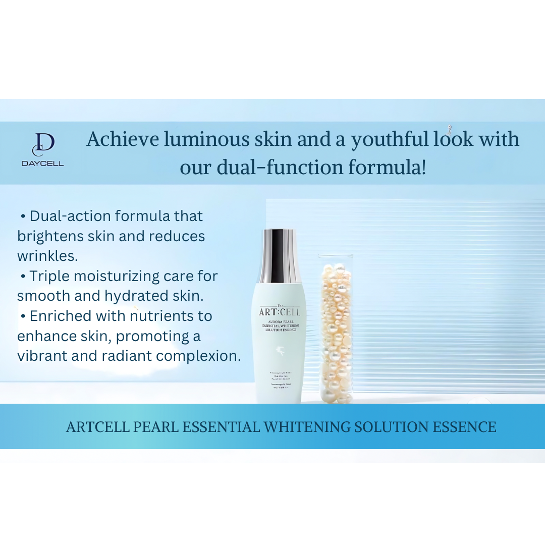 ARTCELL PEARL ESSENTIAL WHITENING SOLUTION ESSENCE - VT Glamour