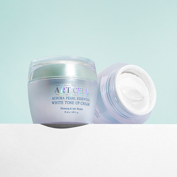 ARTCELL Aurora Pearl Essential White Tone Up Cream - VT Glamour