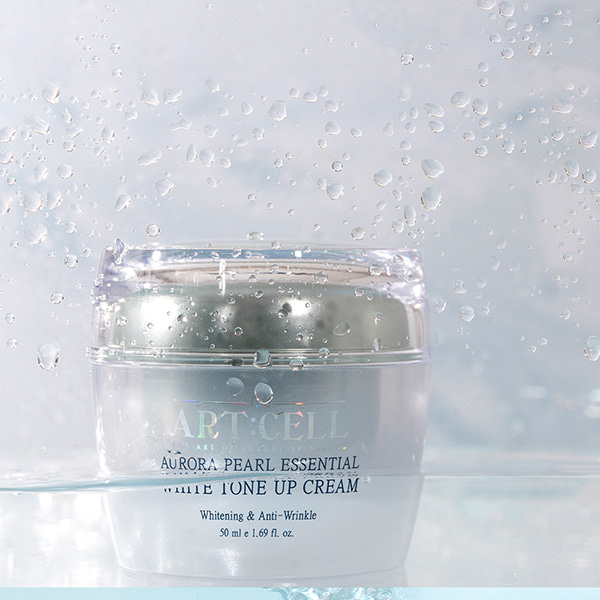 ARTCELL Aurora Pearl Essential White Tone Up Cream - VT Glamour