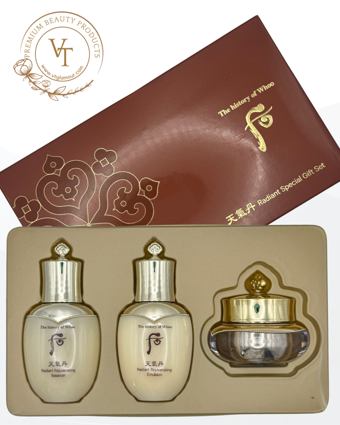 Bộ Dưỡng Da Cao Cấp Whoo Cheongidan Mini – Trẻ Hóa, Sáng Da, Phục Hồi Da