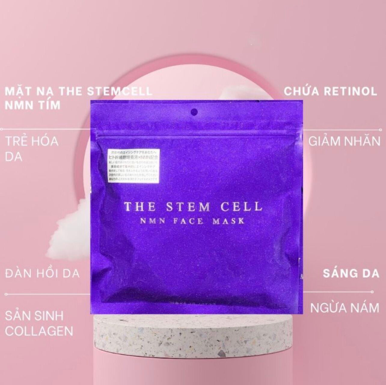 Mặt Nạ Chống Lão Hoá The Stem Cell NMN Face Mask - VT Glamour