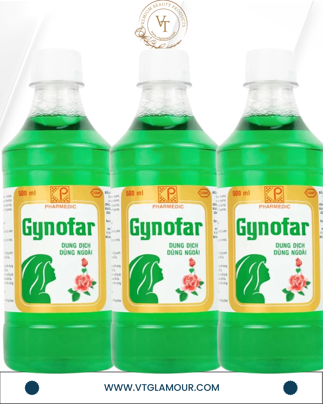 GYNOFAR – Dung Dịch Vệ Sinh & Chăm Sóc Da