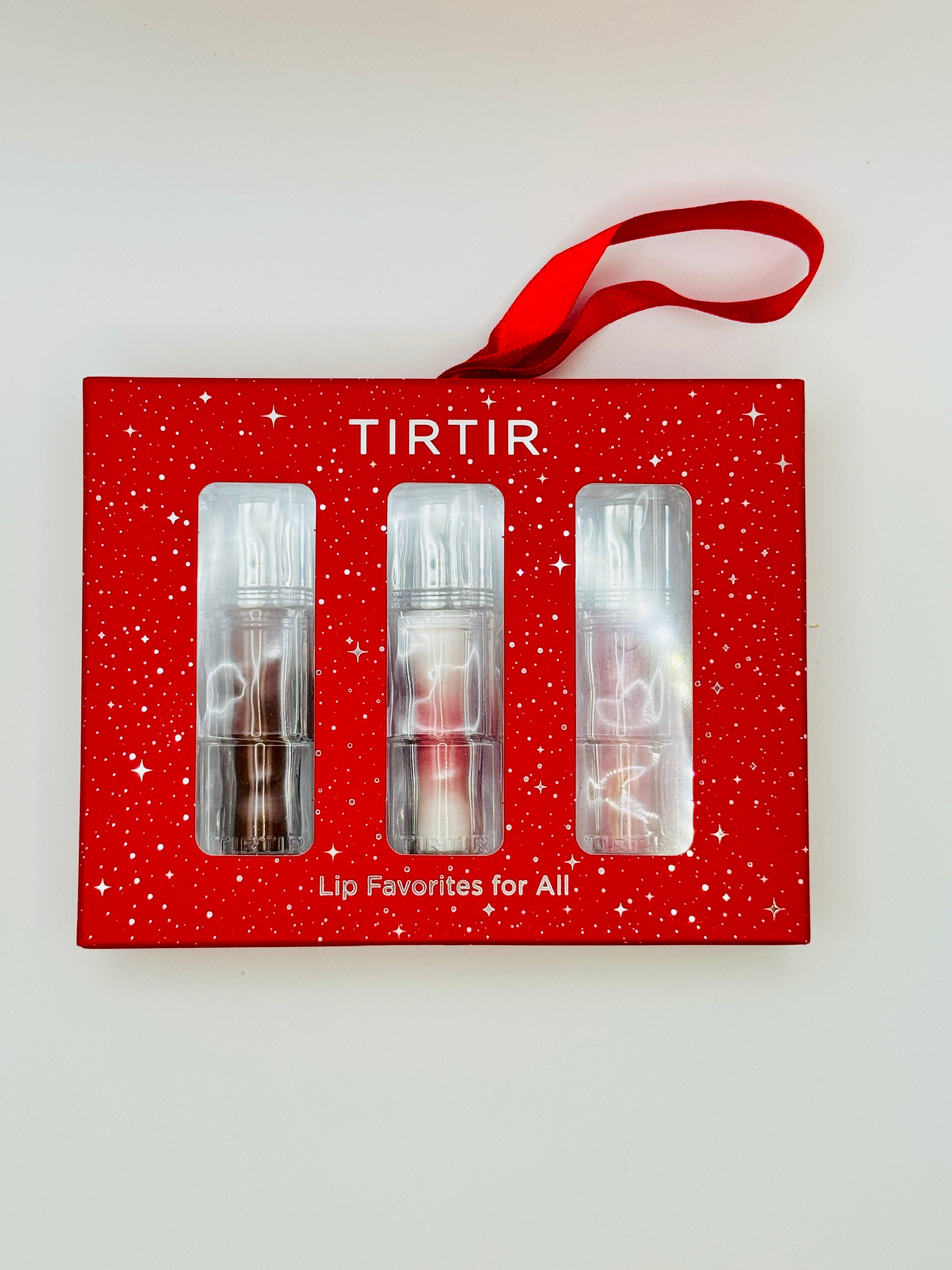 Set Son Bóng Dưỡng Môi TIRTIR Mini – Căng Mọng, Bóng Gương, Dưỡng Ẩm & Tạo Hiệu Ứng Môi Đầy