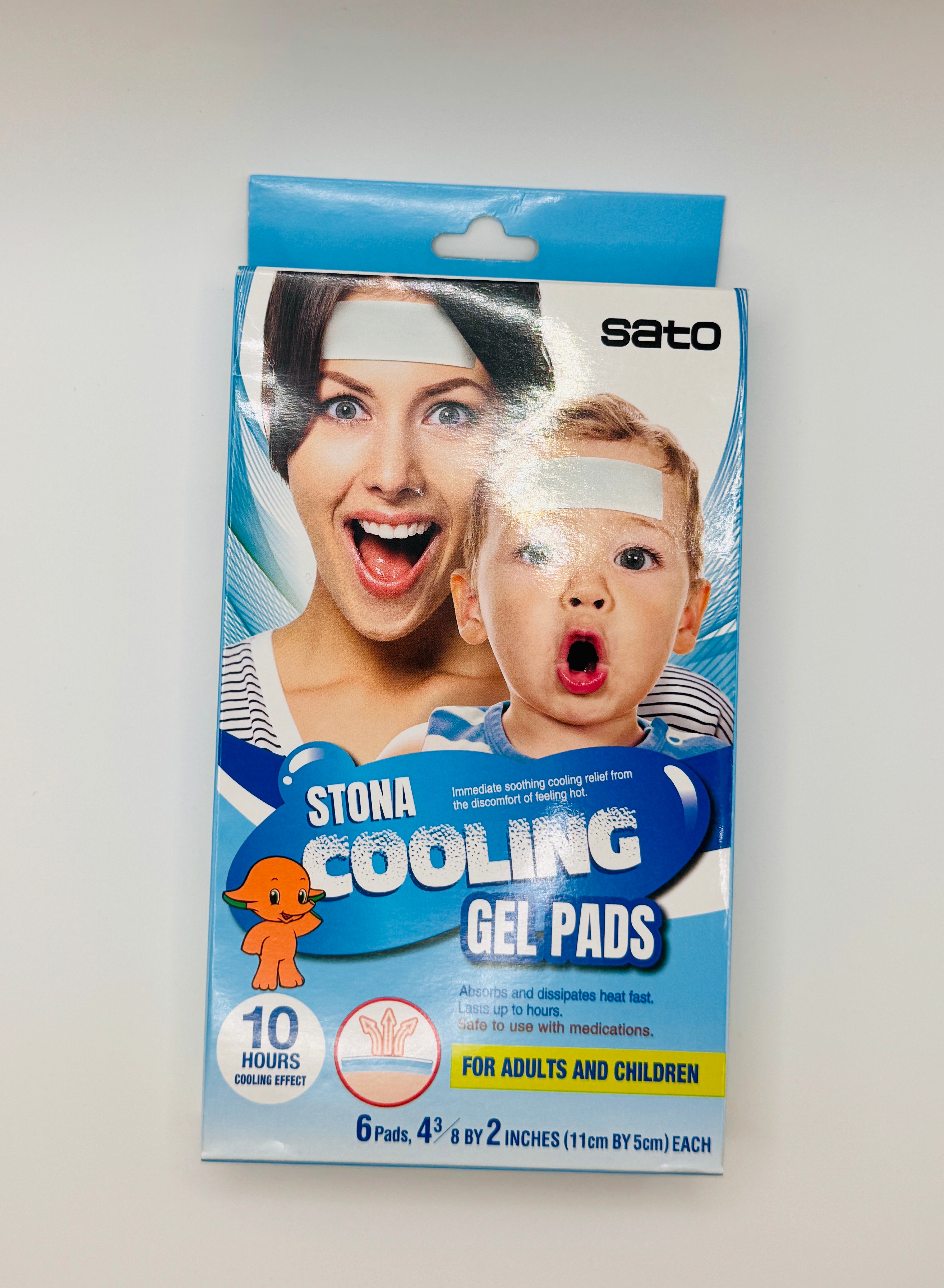 Stona Cooling Gel Pads - Instant Cooling Relief Patches