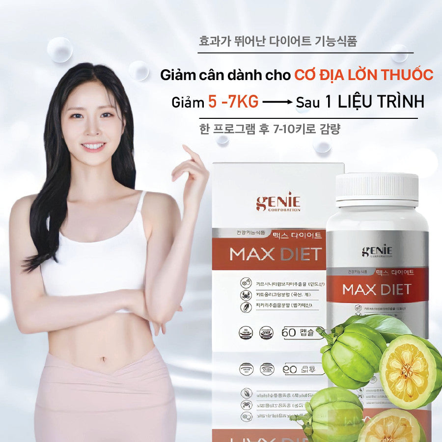 Genie Max Diet – Hỗ Trợ Cân Bằng Cơ Thể & Lối Sống Khỏe Mạnh - VT Glamour