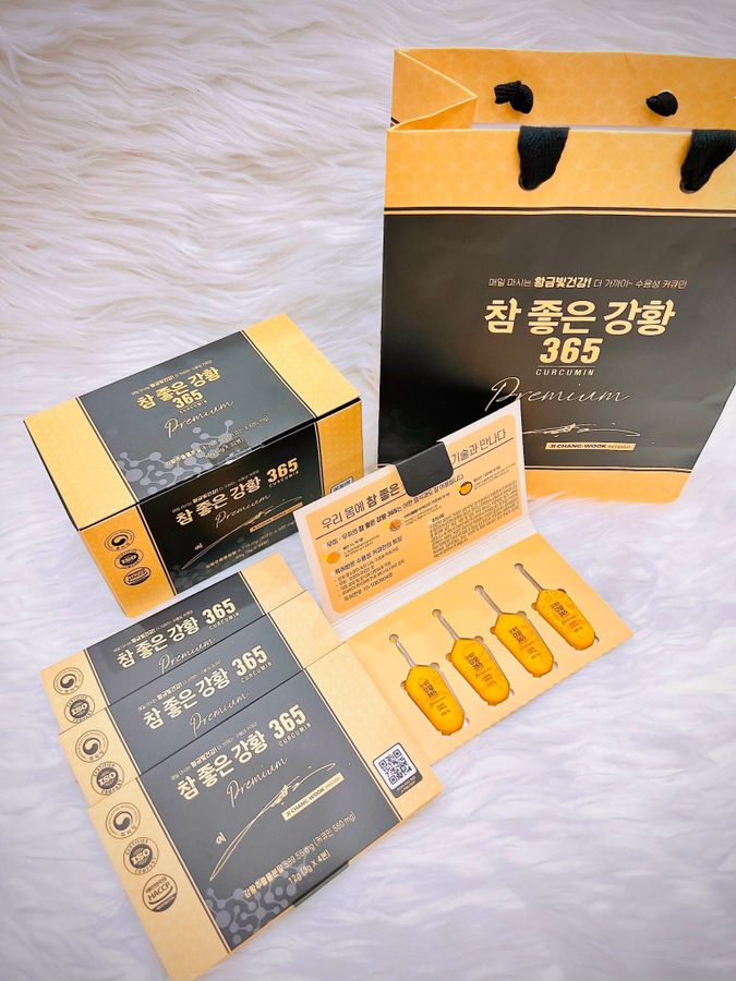 Tinh Nghệ Nano 365 Curcumin Premium 2023 Ji Chang Wook Version - VT Glamour