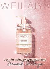 WEILAIYA Damask Grand Rose Extracts Brightening Shower Gel
