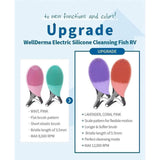 Máy Rửa Mặt Làm Sạch Sâu, Kết Hợp Chức Năng Massage WellDerma Cleansing Fish