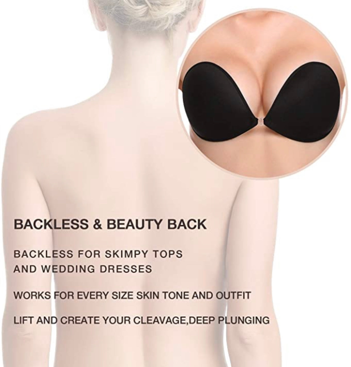 Áo Dán Không Dây Tạo Khe Ngực ( 1 cặp) - VT Glamour