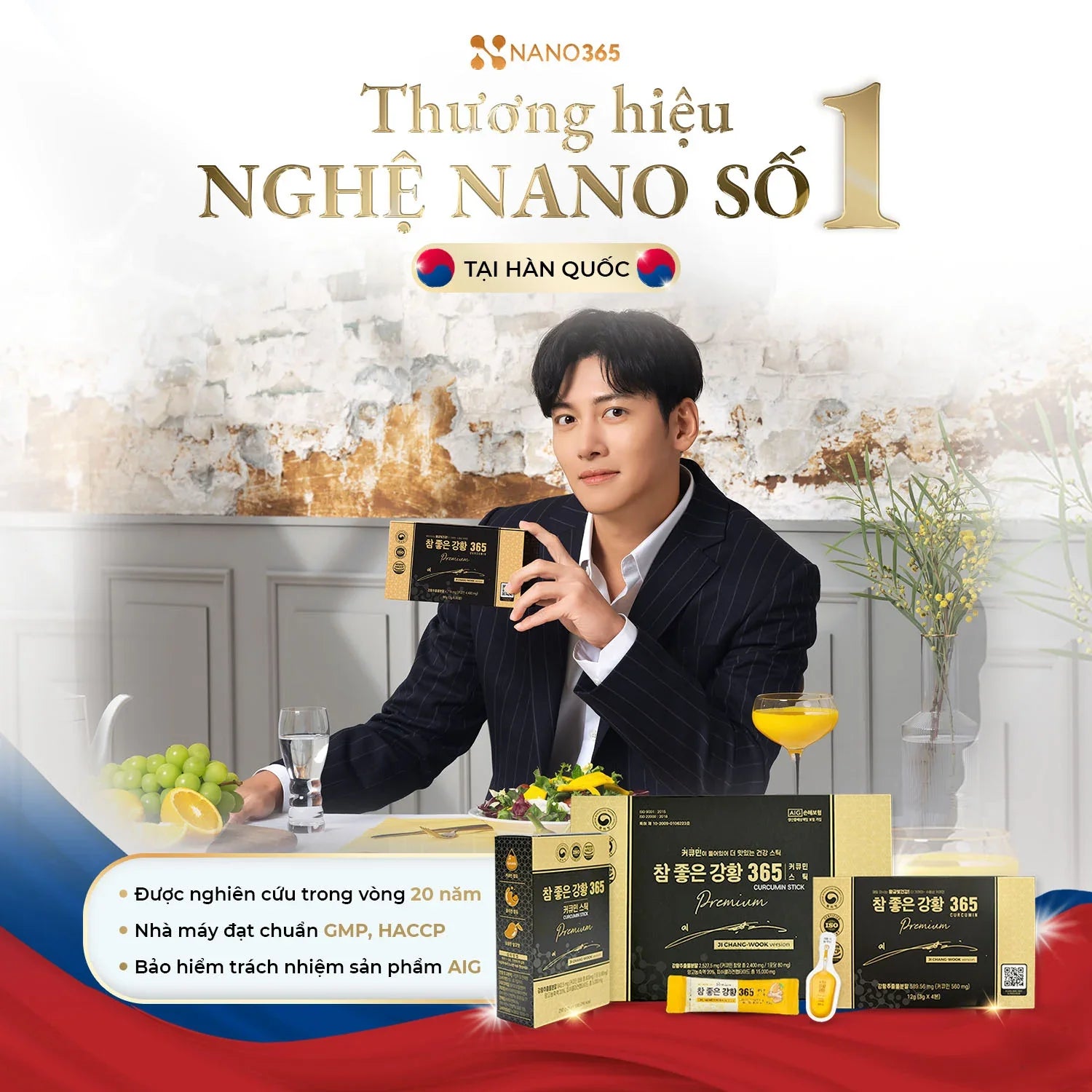 Nano 365 Curcumin Premium 2023 Ji Chang Wook Version - VT Glamour