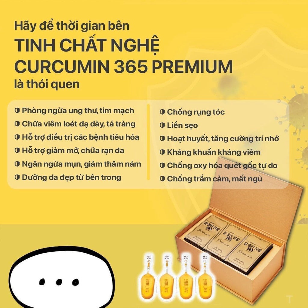 Tinh Nghệ Nano 365 Curcumin Premium 2023 Ji Chang Wook Version - VT Glamour